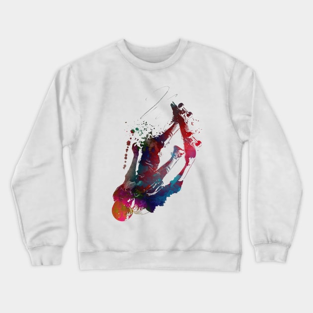 Skateboard sport art #skateboard #sport Crewneck Sweatshirt by JBJart